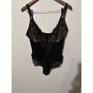 Brand New Popilush Women's XL Black One Piece Bodysuit Shapewear Sleeveless